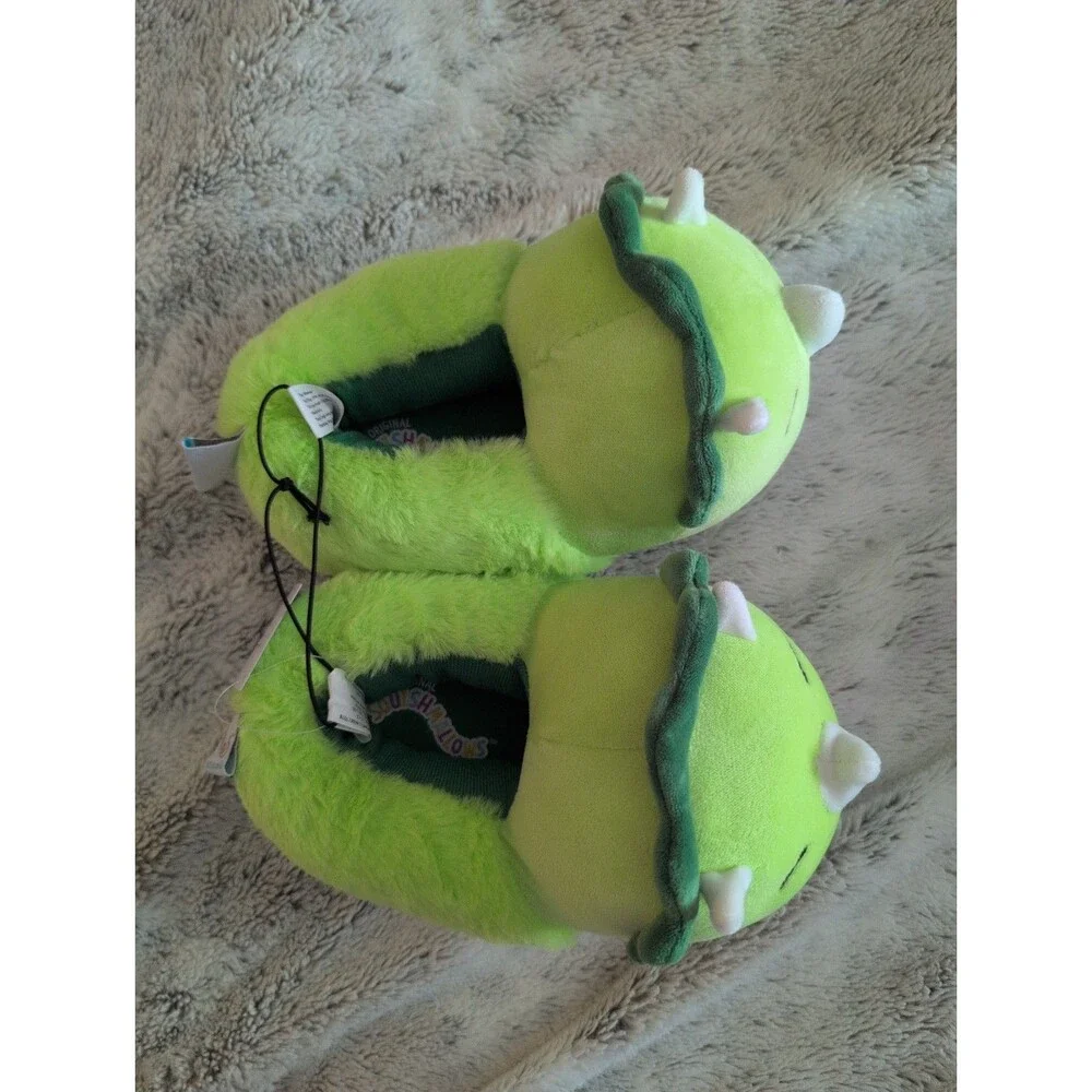 Squishmallows Toddler and Kids Character-head Scuff Slippers Size 11-12